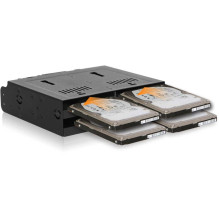 Icy Dock flexiDOCK 4x5.25 " SAS / SATA MB014SP-B R1 juoda