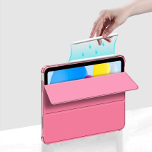 Tech-Protect Hibridinis SC rašiklis Case iPad 10.9" 2022 krištolo rausvai raudonas