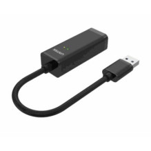 UNITEK Y-1468 USB 2.0 - RJ-45 Juoda UNITEK Y-1468 USB 2.0 - RJ-45 Juoda