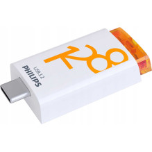 „Philips“ 128 GB USB-C 3.2 Gen 1 Click Sunrise Orange FM12FD175B / 00 „Philips“ 128 GB USB-C 3.2 Gen 1 Click Sunrise Orange FM12FD175B / 00