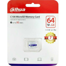 Dahua MicroSDXC 64GB Class 10 DHI-TF-C100 / 64GB Dahua MicroSDXC 64GB Class 10 DHI-TF-C100 / 64GB