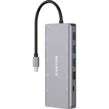 Canyon DS-12 13in1 4k USB-C Dark Gray Canyon DS-12 13in1 4k USB-C Dark Gray