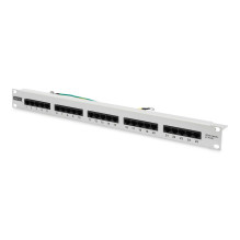 DIGITUS Patch skydelis 1HE 25-Port 1U Cat3 pilka DIGITUS Patch skydelis 1HE 25-Port 1U Cat3 pilka
