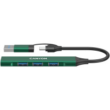 Canyon DS-02 4in1 USB-A / C Green