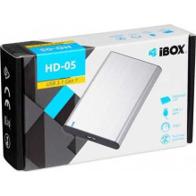Ibox HD-05 2,5" SATA USB 3.1 Pilka IEUHDD5G Ibox HD-05 2,5" SATA USB 3.1 Pilka IEUHDD5G