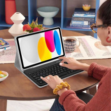 Tech-Protect SC rašiklio ir klaviatūros dėklas iPad 10.9" 2022 / 11" 2025, pilkas