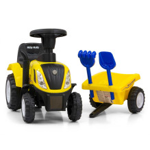 Milly Mally Transporto priemonė „New Holland“ T7 Traktorius Geltonas