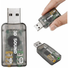 „Fusion Accessories“ USB 5.1 garso plokštė „Fusion Accessories“ USB 5.1 garso plokštė
