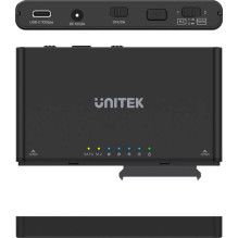 UNITEK SolidForce+ M.2 NVMe / SATA USB 3.2 Juoda S1222A