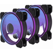 PREYON Eagle Eye PEE1203B 120mm PWM ARGB 3-pack Black PREYON Eagle Eye PEE1203B 120mm PWM ARGB 3-pack Black