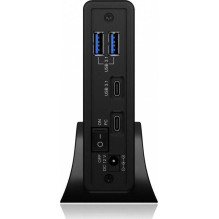 Icy Box IB-382H-C31 2,5" / 3,5" SATA USB 3.2 Juoda 60087
