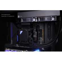 Alphacool Core Vandenynas T38 AIO 140mm Skysčio aušintuvas juodas Alphacool Core Vandenynas T38 AIO 140mm Skysčio aušintuvas juodas