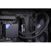 Alphacool Core Vandenynas T38 AIO 140mm Skysčio aušintuvas juodas Alphacool Core Vandenynas T38 AIO 140mm Skysčio aušintuvas juodas
