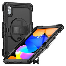 „Tech-Protect“ tvirtas dėklas „Samsung Lenovo Idea Tab 11“, juodas „Tech-Protect“ tvirtas dėklas „Samsung Lenovo Idea Tab 11“, juodas