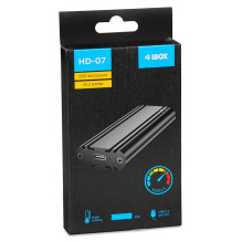 Ibox HD-07 M.2 PCIe USB 3.2 Black IEUHDD7 Ibox HD-07 M.2 PCIe USB 3.2 Black IEUHDD7