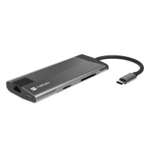 Natec NMP-1690 USB-C HDMI Pilka Natec NMP-1690 USB-C HDMI Pilka