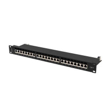 Lanberg PPS7-1024-B Patch skydelis 24port 1U cat.7 FTP Lanberg PPS7-1024-B Patch skydelis 24port 1U cat.7 FTP