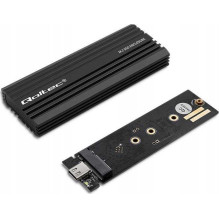Qoltec NV2270 korpusas M.2 SATA / NVMe USB 3.1 Black 52270 Qoltec NV2270 korpusas M.2 SATA / NVMe USB 3.1 Black 52270