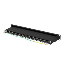 Lanberg PPS7-1024-B Patch skydelis 24port 1U cat.7 FTP Lanberg PPS7-1024-B Patch skydelis 24port 1U cat.7 FTP