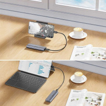 UNITEK S1241B01 M.2 PCIe USB 3.2 Pilka