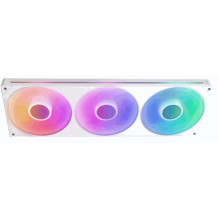 Nzxt F420 RGB CORE 140 mm korpuso ventiliatorius RF-U42HF-W1 baltas Nzxt F420 RGB CORE 140 mm korpuso ventiliatorius RF-U42HF-W1 baltas