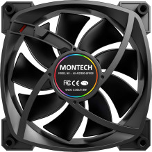 Montech AX120 PWM 120 mm juodas Montech AX120 PWM 120 mm juodas
