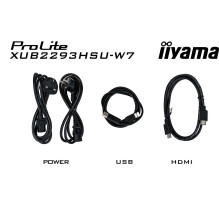 Iiyama ProLite XUB2293HSU-W7 21,5" IPS 16 :9 Balta