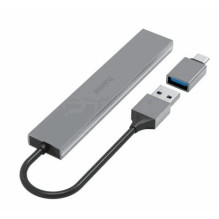 Hama Hub Premium USB 3.2 4 x USB-A Ultra Slim Hama Hub Premium USB 3.2 4 x USB-A Ultra Slim