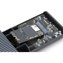 DIGITUS DA-71158 M.2 PCIe USB 4.0 Pilka DIGITUS DA-71158 M.2 PCIe USB 4.0 Pilka