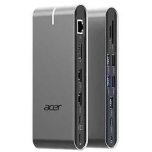 Acer Universal docking station 15in1 USB-C Grey Acer Universal docking station 15in1 USB-C Grey