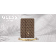 Guess Magnetinis 4G Big Logotipas iPad Pro 13 colių 2024 ruda