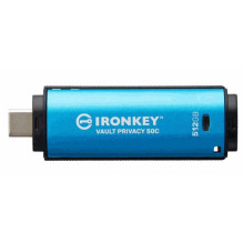 Kingston „IronKey Vault“ privatumas 50C 512GB USB-C