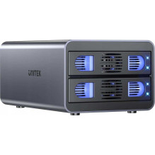 UNITEK S1308C01-EU 2,5' / 3,5' SATA Pilka