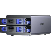 UNITEK S1308C01-EU 2,5' / 3,5' SATA Pilka