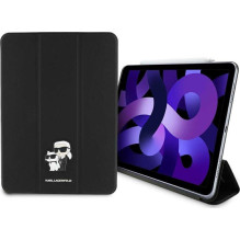 Karl Lagerfeld „Saffiano Magnetic Karl Choupette“ planšetinis kompiuteris „iPad Air 11“, 2024, juodas Karl Lagerfeld „Saffiano Magnetic Karl Choupette“ planšetinis kompiuteris „iPad Air 11“, 2024, juodas