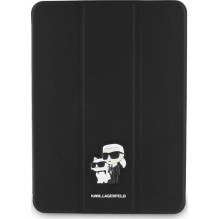 Karl Lagerfeld „Saffiano Magnetic Karl Choupette“ planšetinis kompiuteris „iPad Air 11“, 2024, juodas Karl Lagerfeld „Saffiano Magnetic Karl Choupette“ planšetinis kompiuteris „iPad Air 11“, 2024, juodas
