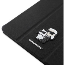 Karl Lagerfeld „Saffiano Magnetic Karl Choupette“ planšetinis kompiuteris „iPad Air 11“, 2024, juodas Karl Lagerfeld „Saffiano Magnetic Karl Choupette“ planšetinis kompiuteris „iPad Air 11“, 2024, juodas
