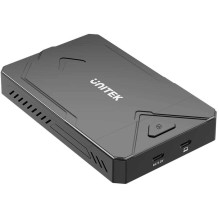 UNITEK S1229CBK01 M.2 NVMe / SATA USB 3.2 juodas
