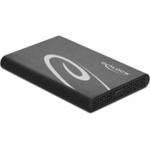 DELOCK Išorinis korpusas 2,5 colio SATA USB 3.1 Juodas 42610 DELOCK Išorinis korpusas 2,5 colio SATA USB 3.1 Juodas 42610