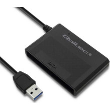 Qoltec Hard Drive Adapter 2.5" SATA USB 3.0 Black 50644 Qoltec Hard Drive Adapter 2.5" SATA USB 3.0 Black 50644