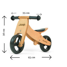 Milly Mally Jake 2-in-1 vehicle Natural
