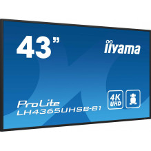 Iiyama ProLite LH4365UHSB-B1 42.5" IPS 16:9 Iiyama ProLite LH4365UHSB-B1 42.5" IPS 16:9