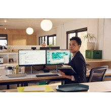 HP E24t G5 23,8" IPS 16 :9 Silver / juoda HP E24t G5 23,8" IPS 16 :9 Silver / juoda