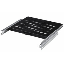 DIGITUS DN-19 TRAY-2-600-SW ištraukiama lentynų spintelė, juoda DIGITUS DN-19 TRAY-2-600-SW ištraukiama lentynų spintelė, juoda