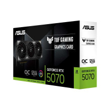 „Asus GeForce RTX 5070 TUF Gaming OC“ 12 GB GDDR7 192 bitų vaizdo plokštė „Asus GeForce RTX 5070 TUF Gaming OC“ 12 GB GDDR7 192 bitų vaizdo plokštė