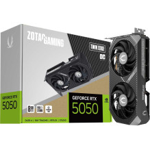 ZOTAC GeForce RTX 5050 Twin Edge OC 8 GB GDDR6 128 bitų vaizdo plokštė ZOTAC GeForce RTX 5050 Twin Edge OC 8 GB GDDR6 128 bitų vaizdo plokštė