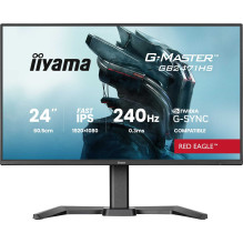 „Iiyama G-Master GB2471HS-B1 Red Eagle“ 23,8 colio greitas IPS 16:9 vaizdo formatas „Iiyama G-Master GB2471HS-B1 Red Eagle“ 23,8 colio greitas IPS 16:9 vaizdo formatas