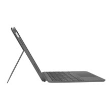 „Logitech Combo Touch“ planšetė iPad 10.9, pilka, QWERTZ, vokiečių kalba „Logitech Combo Touch“ planšetė iPad 10.9, pilka, QWERTZ, vokiečių kalba
