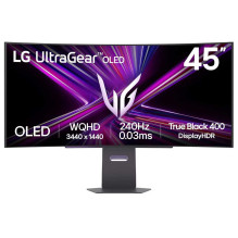 LG UltraGear 45GX900A-B 44,5" OLED 21:9 išlenktas