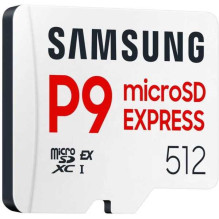Samsung P9 Express Micro SDXC 512GB 10 klasė MB-MK512T / WW Samsung P9 Express Micro SDXC 512GB 10 klasė MB-MK512T / WW